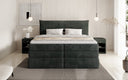 Boxspringbett Stella mit Stauraum in Cord