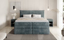 Boxspringbett Stella mit Stauraum in Cord
