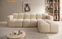 Designer Ecksofa Celly in Bouclé
