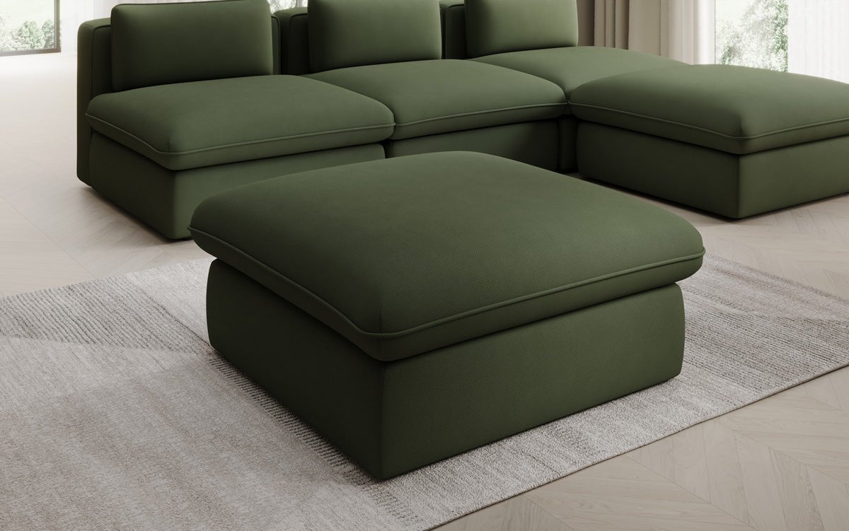Tabouret d'appoint Cuddle en Tissu 90x90cm