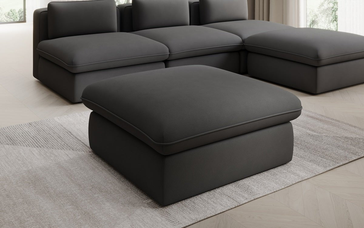Tabouret d'appoint Cuddle en Tissu 90x90cm