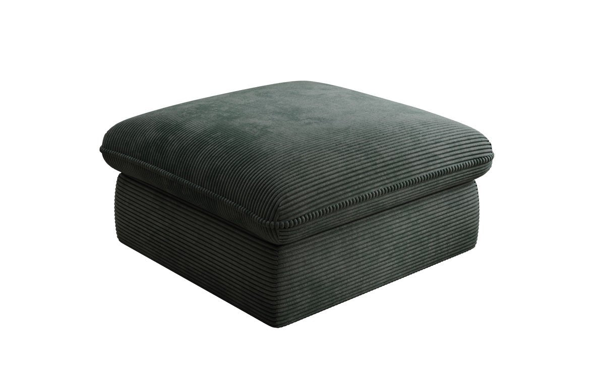 Tabouret d'appoint Cuddle en Côtelé 90x90cm
