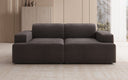 Designer 2 Sitzer Sofa Monza  in Samt