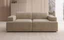 Designer 2 Sitzer Sofa Monza  in Samt