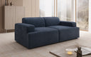 Designer 2 Sitzer Sofa Monza  in Samt