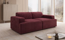 Designer 2 Sitzer Sofa Monza  in Samt
