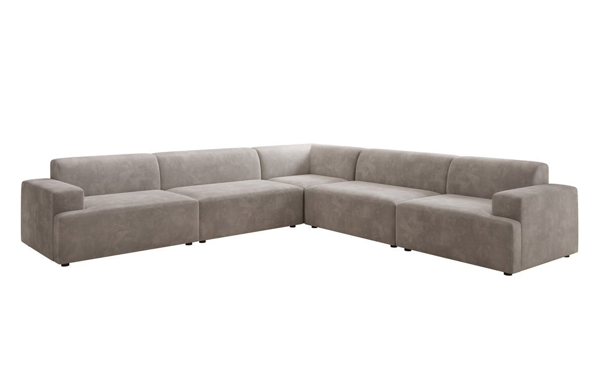 Canapé design Monza Wohnlandschaft L XXL en Velours
