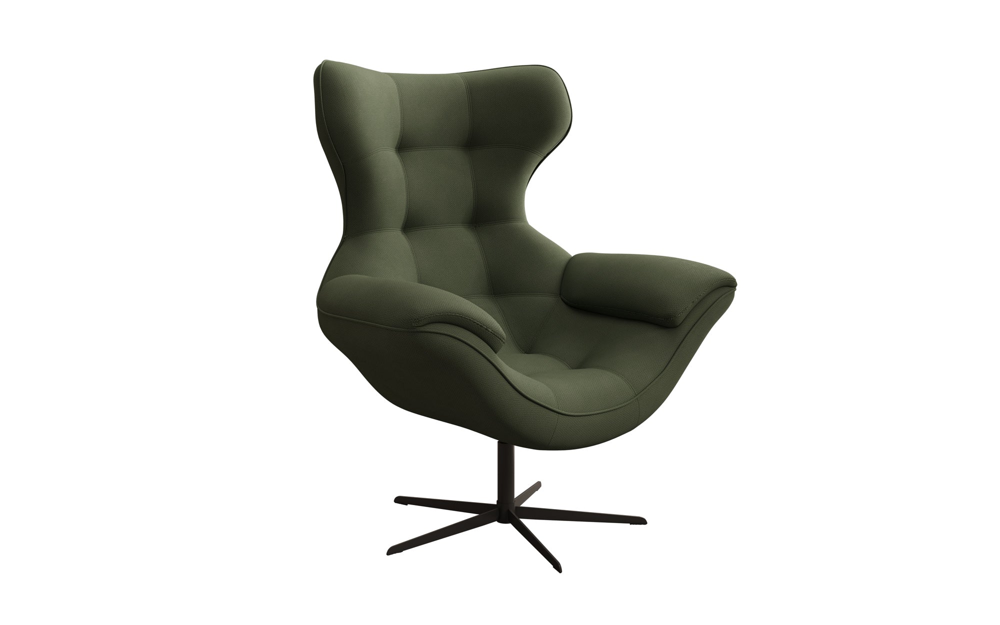 Fauteuil canapé design Aurelio en Tissu