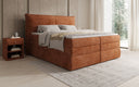 Boxspringbett Avelora mit Stauraum in Cord