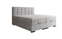 Lit boxspring Alessia avec rangement en Velours