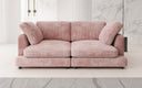 Designer 2 Sitzer Sofa Thalessa in Cord