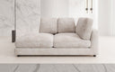 Designer Chaise Longue/Sofa Thalessa in Cord