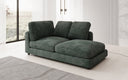 Designer Chaise Longue/Sofa Thalessa in Cord