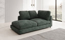 Designer Chaise Longue/Sofa Thalessa in Cord