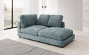 Designer Chaise Longue/Sofa Thalessa in Cord