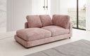 Designer Chaise Longue/Sofa Thalessa in Cord