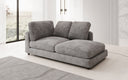 Designer Chaise Longue/Sofa Thalessa in Cord