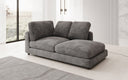Designer Chaise Longue/Sofa Thalessa in Cord