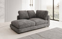 Designer Chaise Longue/Sofa Thalessa in Cord