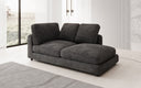 Designer Chaise Longue/Sofa Thalessa in Cord