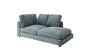 Designer Chaise Longue/Sofa Thalessa in Cord