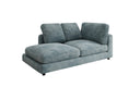Designer Chaise Longue/Sofa Thalessa in Cord