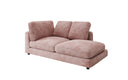 Designer Chaise Longue/Sofa Thalessa in Cord