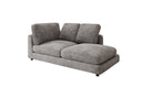Designer Chaise Longue/Sofa Thalessa in Cord