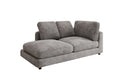 Designer Chaise Longue/Sofa Thalessa in Cord