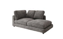 Designer Chaise Longue/Sofa Thalessa in Cord