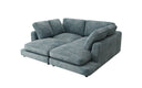 Designer Lounge-Sofa Thalessa in Cord