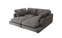Designer Lounge-Sofa Thalessa in Cord