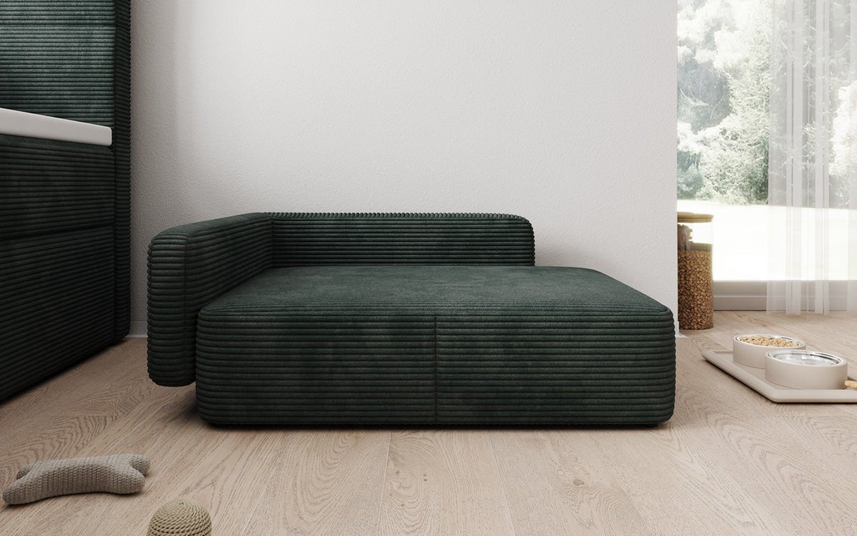 Lit pour chien BelloCouch 80 × 60 cm en Côtelé