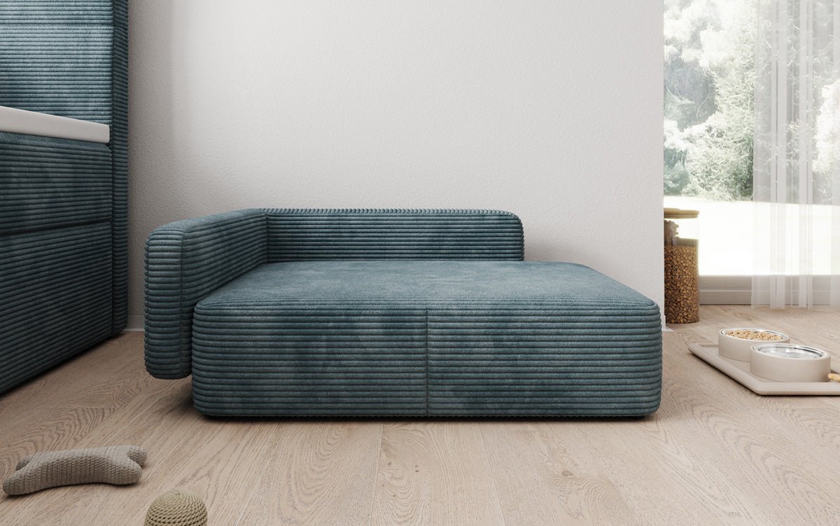 Lit pour chien BelloCouch 80 × 60 cm en Côtelé