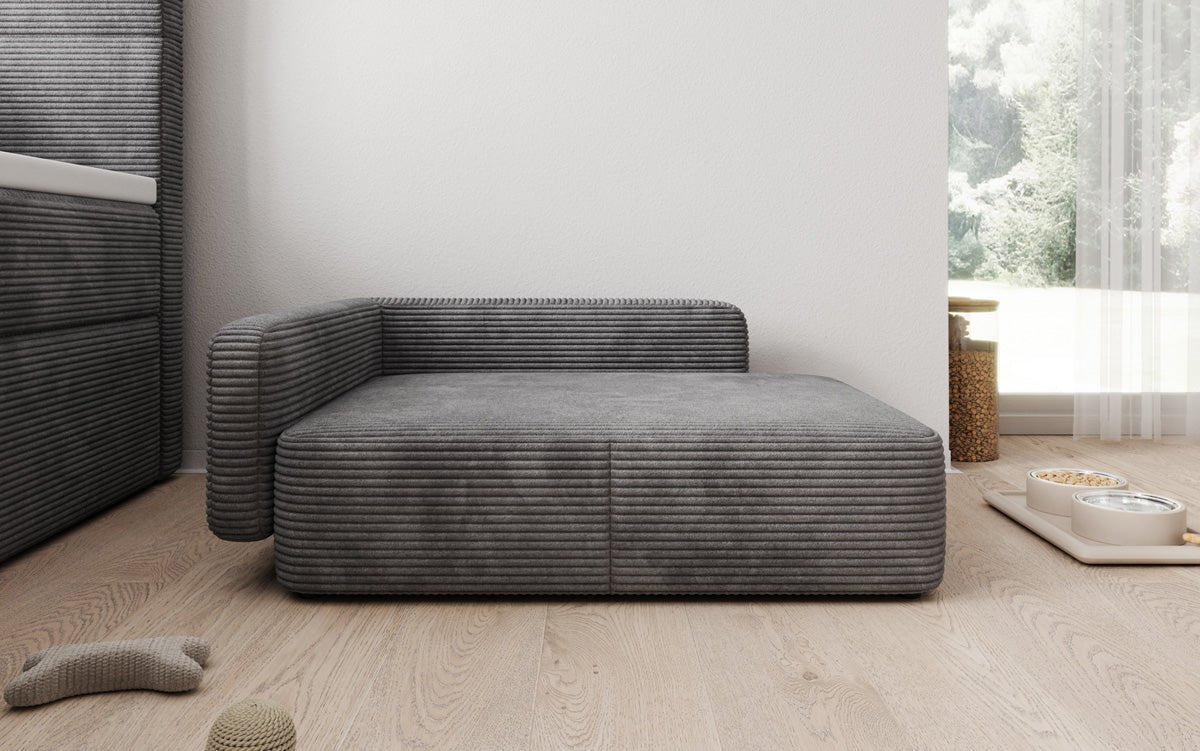 Lit pour chien BelloCouch 80 × 60 cm en Côtelé