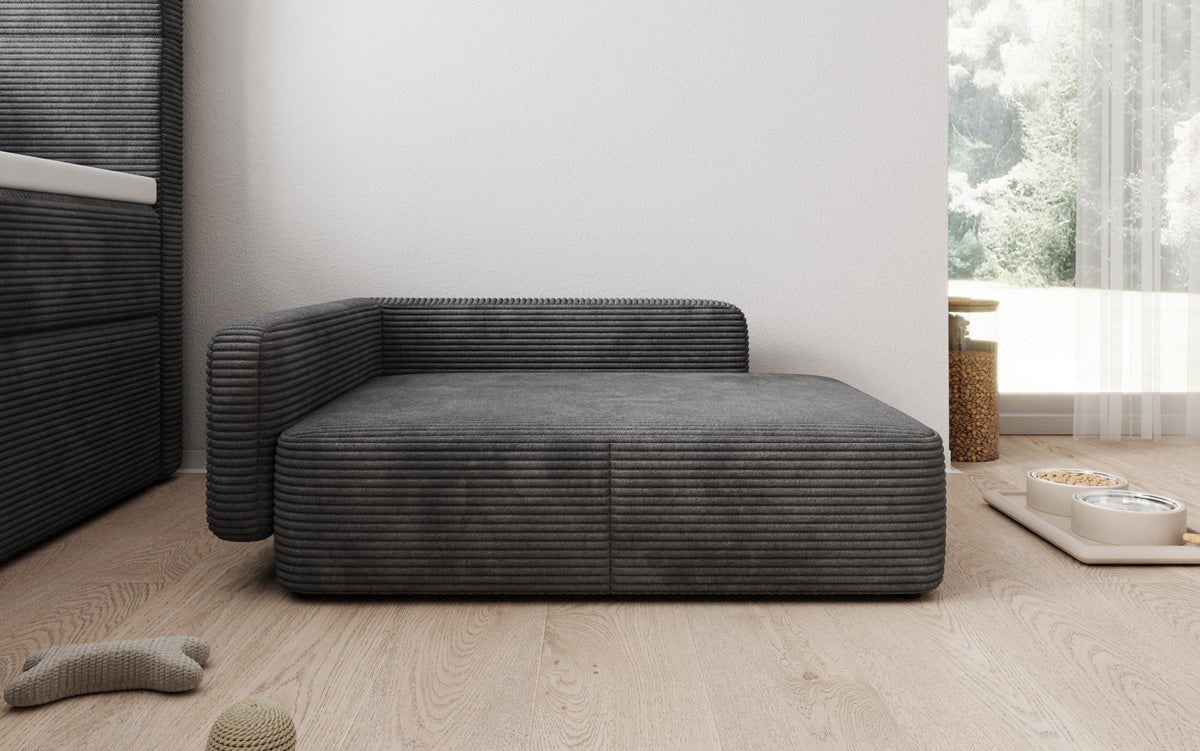 Lit pour chien BelloCouch 80 × 60 cm en Côtelé