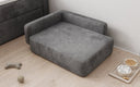 Lit pour chien BelloCouch 80 × 60 cm en Côtelé