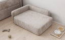 Lit pour chien BelloCouch 80 × 60 cm en Côtelé