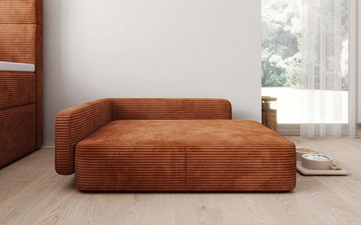 Lit pour chien BelloCouch 80 × 100 cm en Côtelé