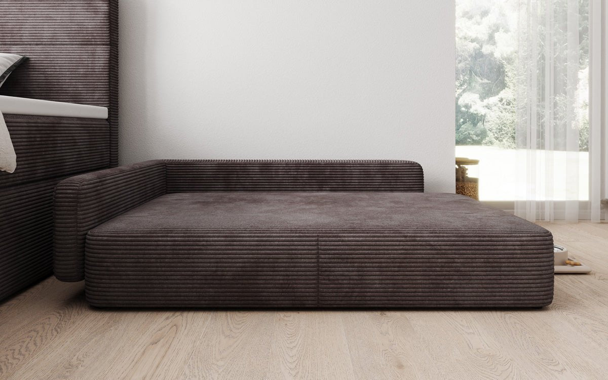 Lit pour chien BelloCouch 100 × 120 cm en Côtelé