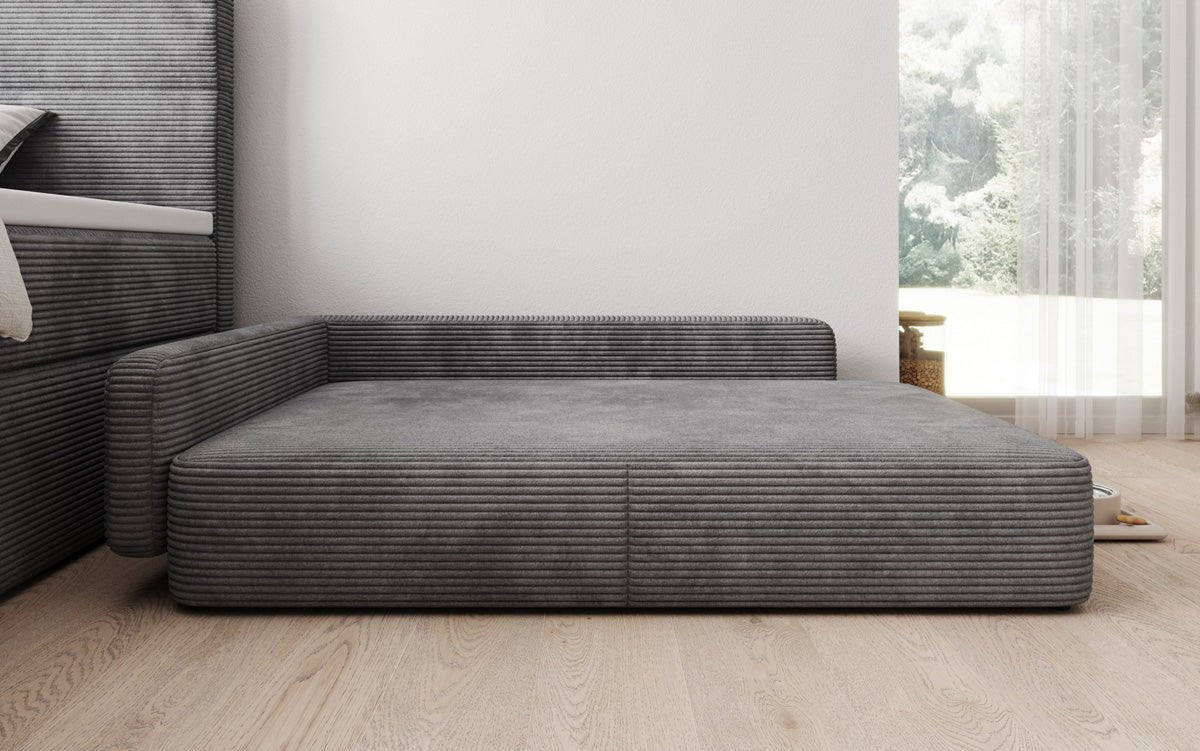Lit pour chien BelloCouch 100 × 120 cm en Côtelé