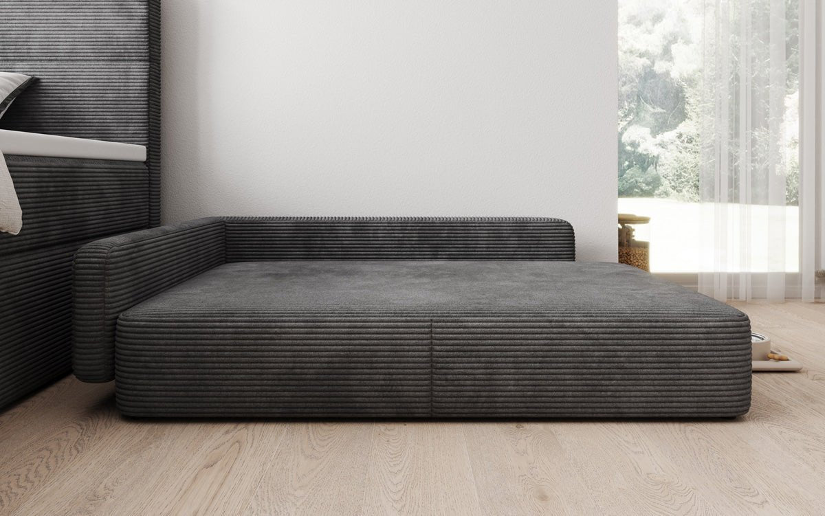 Lit pour chien BelloCouch 100 × 120 cm en Côtelé