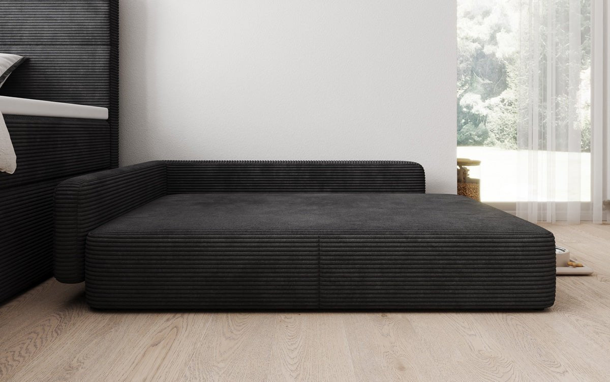 Lit pour chien BelloCouch 100 × 120 cm en Côtelé
