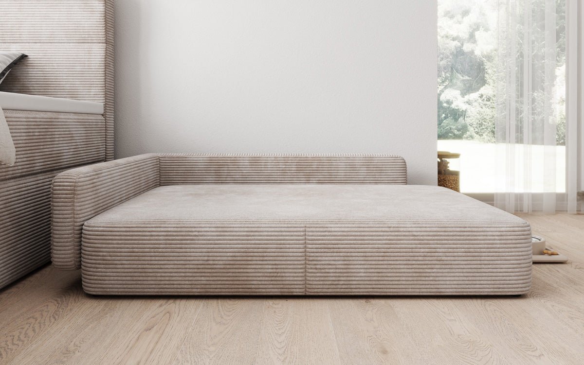Lit pour chien BelloCouch 100 × 120 cm en Côtelé