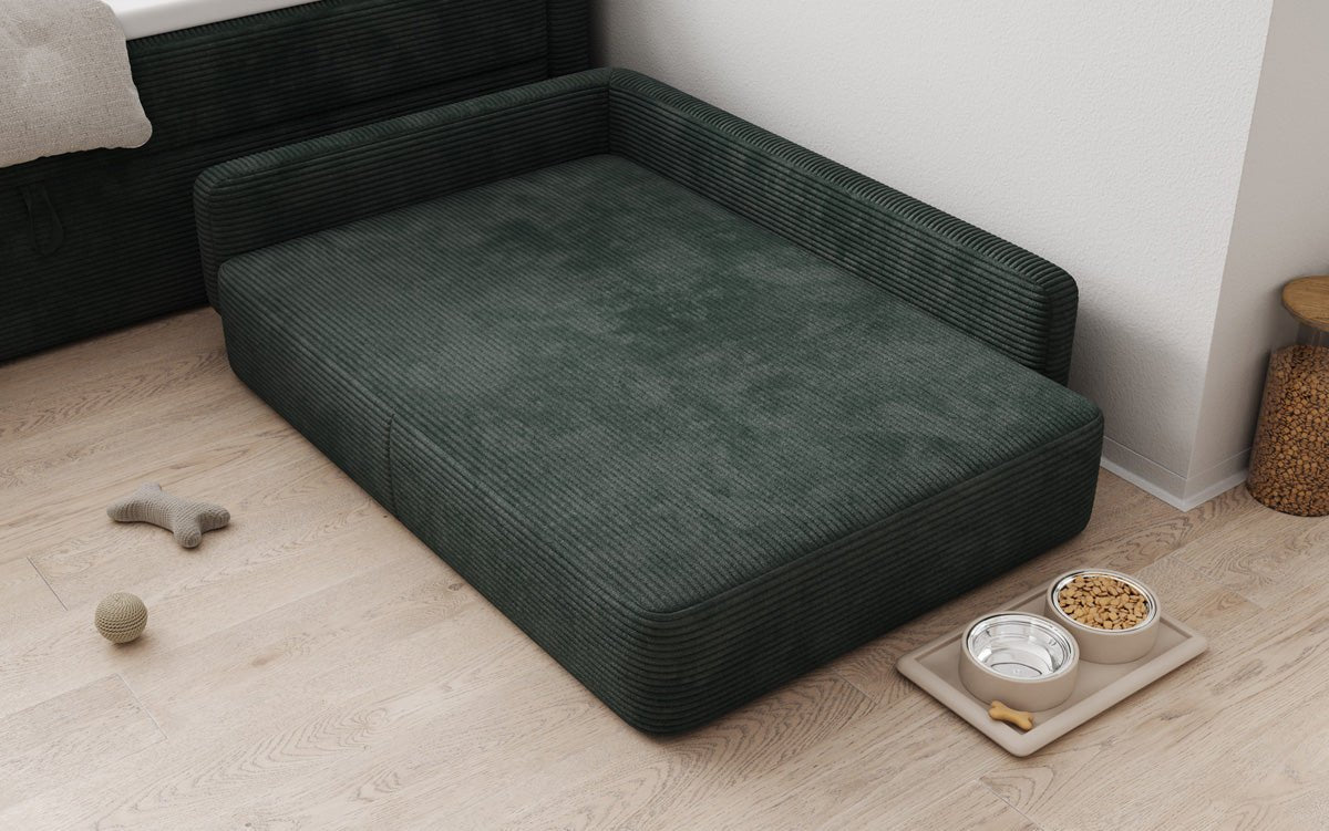 Lit pour chien BelloCouch 100 × 120 cm en Côtelé