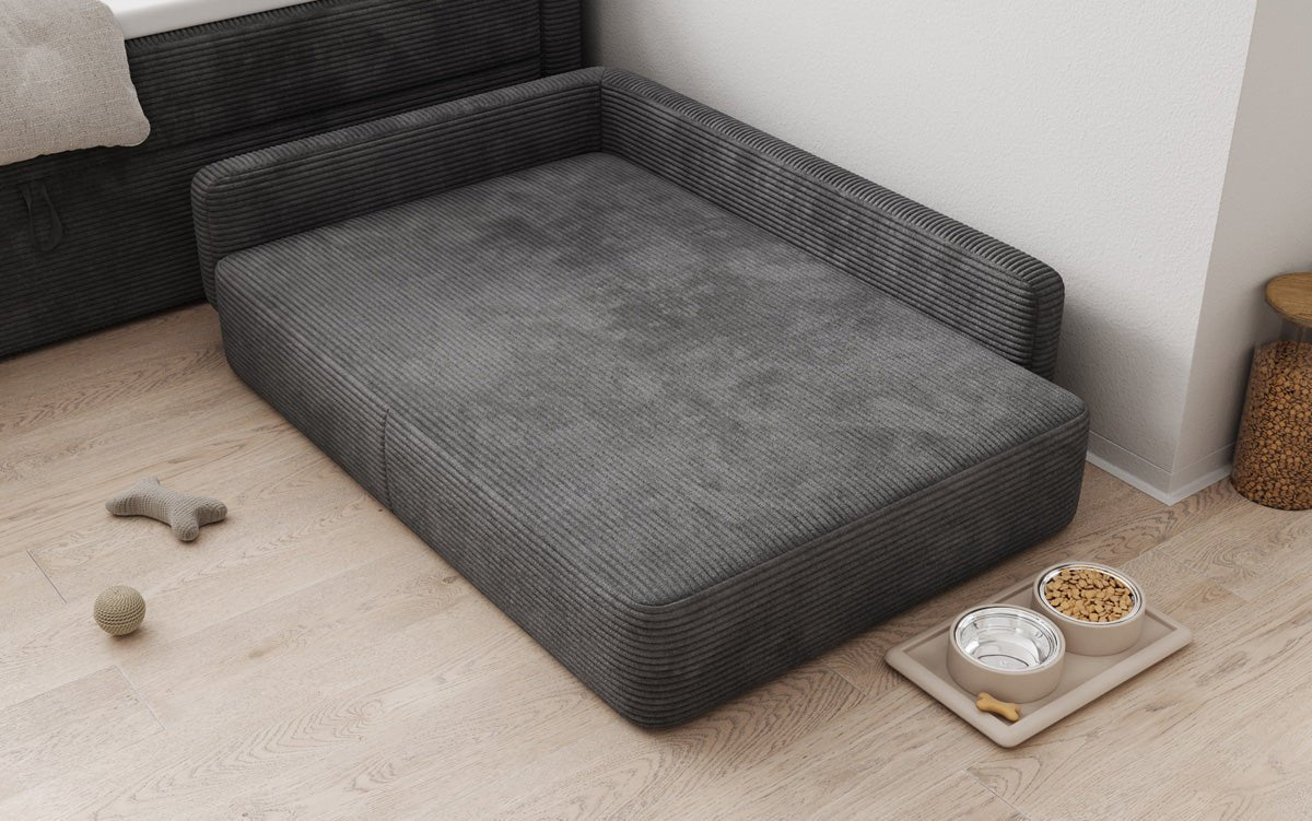 Lit pour chien BelloCouch 100 × 120 cm en Côtelé