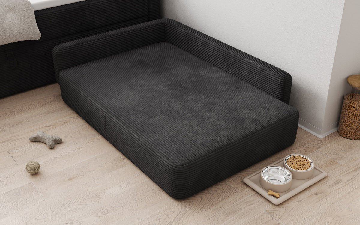 Lit pour chien BelloCouch 100 × 120 cm en Côtelé