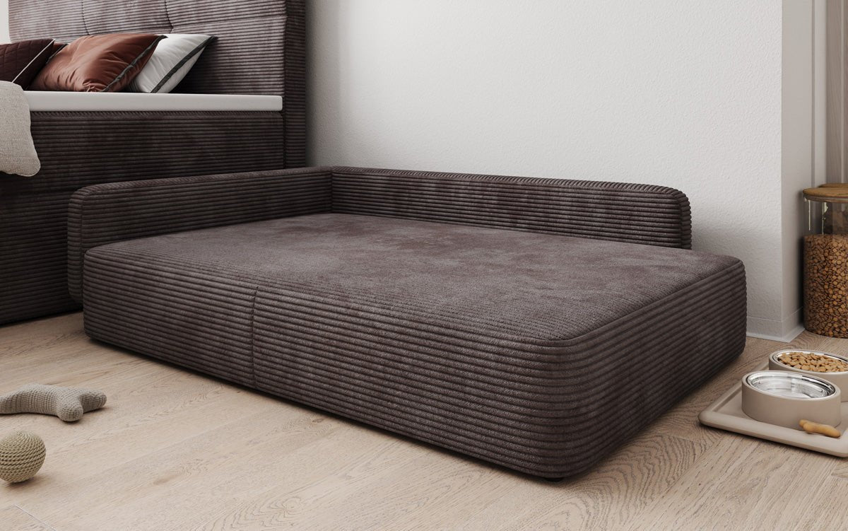 Lit pour chien BelloCouch 100 × 120 cm en Côtelé