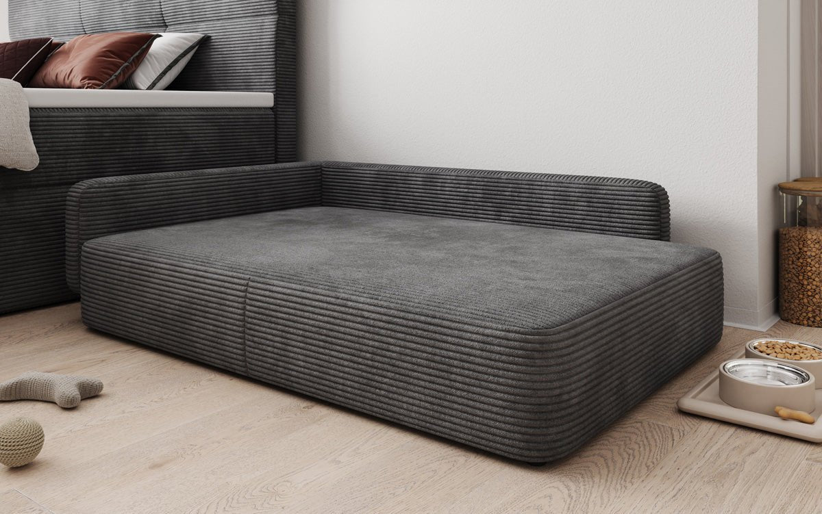 Lit pour chien BelloCouch 100 × 120 cm en Côtelé