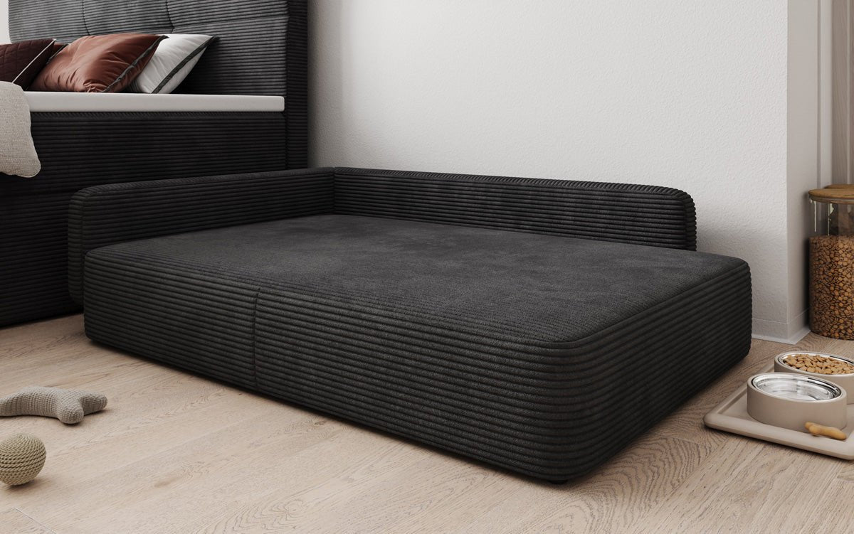 Lit pour chien BelloCouch 100 × 120 cm en Côtelé